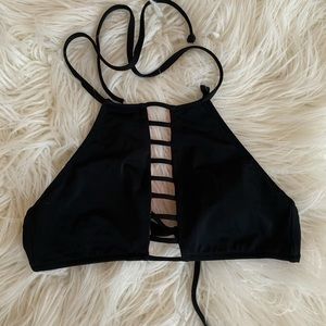 Halter bikini top